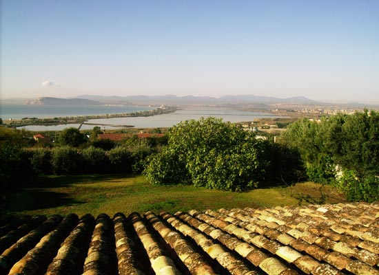 Vista dal giardino